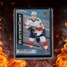 2023-24 Upper Deck Engrained Anton Lundell ElectroCast SP #EC-15