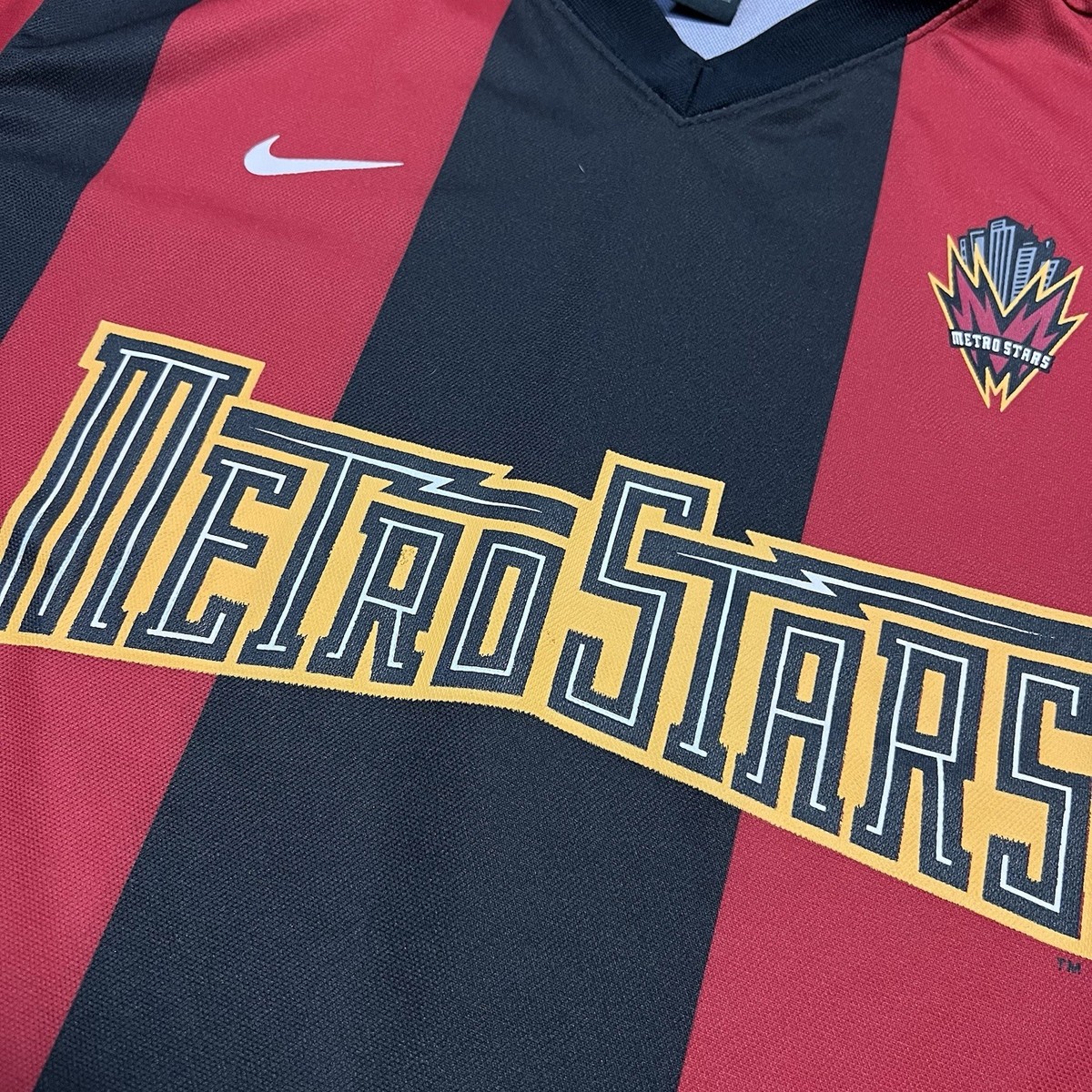 MLS メトロスターズ ユニフォーム　激レア 1996 Nike Metrostars Soccer Jersey Inaugural MLS NEW York 8