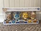 Funko Pop! Vinyl:Pokémon - Eevee/Vaporeon /Jolteon/Flareon -4 Pack - (Exclusive)
