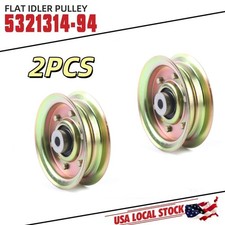 2X Idler Pulley For Craftsman Husqvarna 532173438 532131494 173438 131494 280671