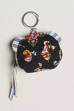 Rare NWT Vera Bradley x Anthropologie Classic Mini Bear Bag Charm Black