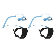 2pcs ESD Foot Heel Strap Adjustable Anti Static Heel Grounder with Wrist Straps