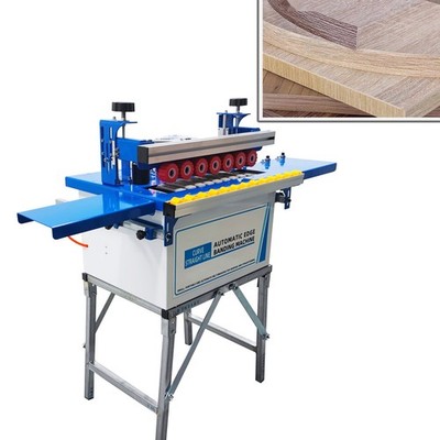 Automatic Curved Straight Edge Banding Machine Woodworking Double-sided Gluing