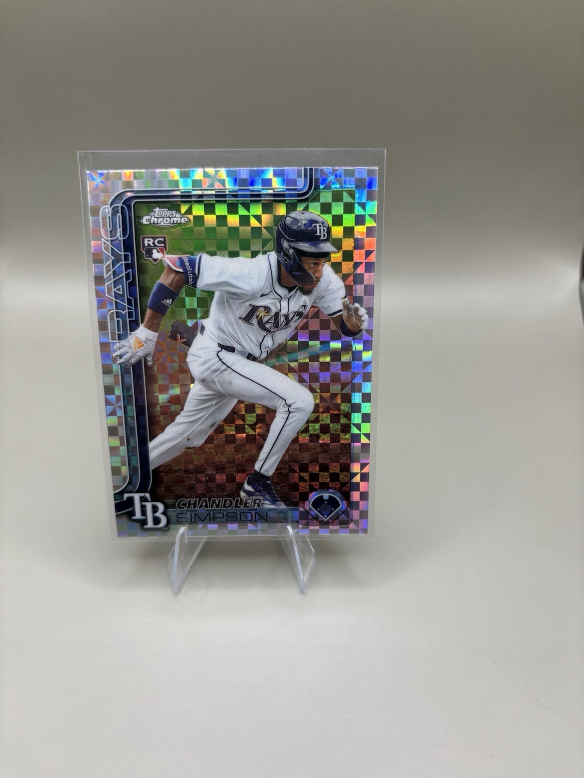 2025 Topps Chrome Update Chandler Simpson #USC179 X-Fractor RC