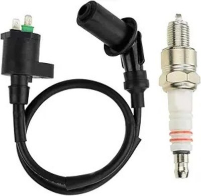 High Performance Racing Ignition Coil and Spark Plug Set for 50cc 125cc 150cc Mo