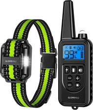 Dog Training Collar with 7 Training Modes, 4200Ft Remote Electronic Dog Shock Co