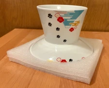 Necoichi Extra Wide Raised Cat Food Bowl