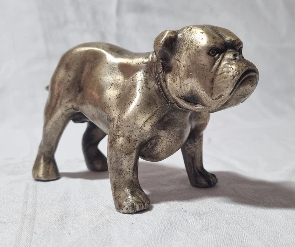 Iconic MACK Truck Brass Bulldog Genuine Advertising Statue Figurine Paperweight - image 2 of 4