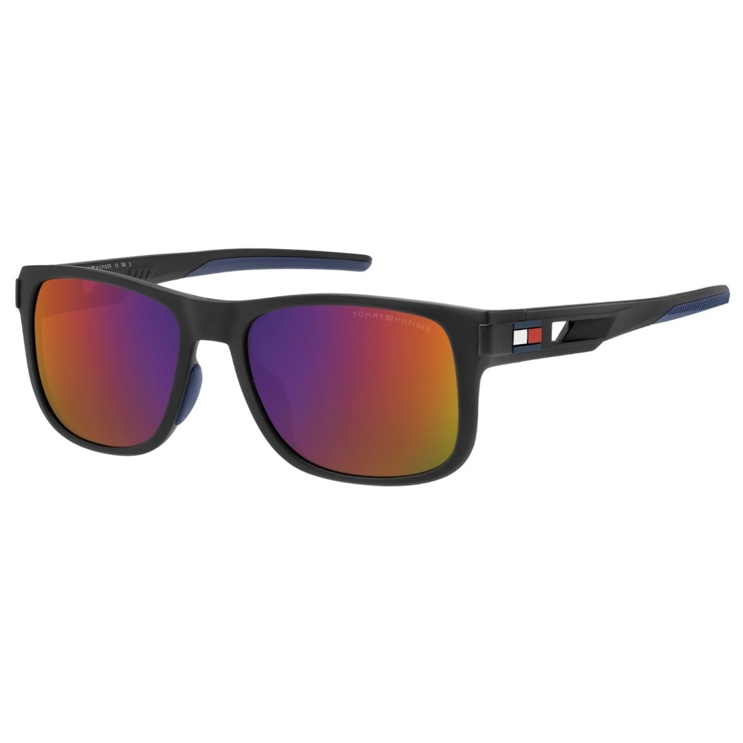 Tommy Hilfiger Purple Lens Black Sunglasses thumbnail 2