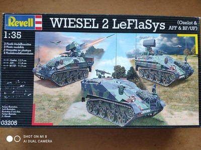 Revell ''WIESEL 2'' LeFlaSys ( Ozelot & AFF& BF/UF) 1:35