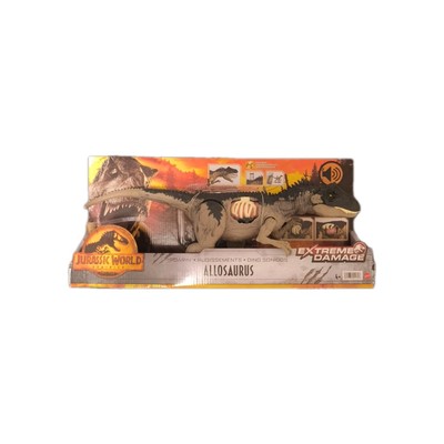  Jurassic World Dominion Extreme Damage Roarin` Allosaurus 44,5 cm HFK06 NEU/OVP