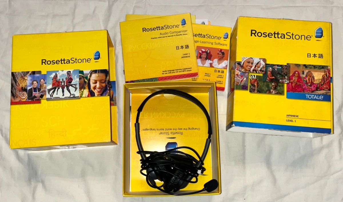 Rosetta Stone Computer Software in Japanese for sale | eBay