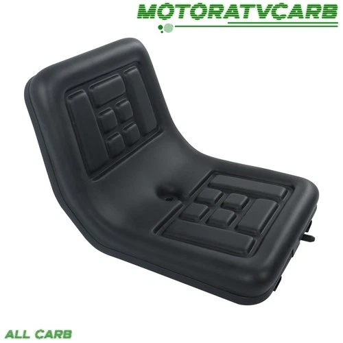 ALL-CARB High Back Mower Seat Black Universal Lawn Tractor Seat Durable