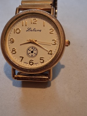 Labarre Gold-Tone Unisex Watch Quartz  Movement In Working Condition          73