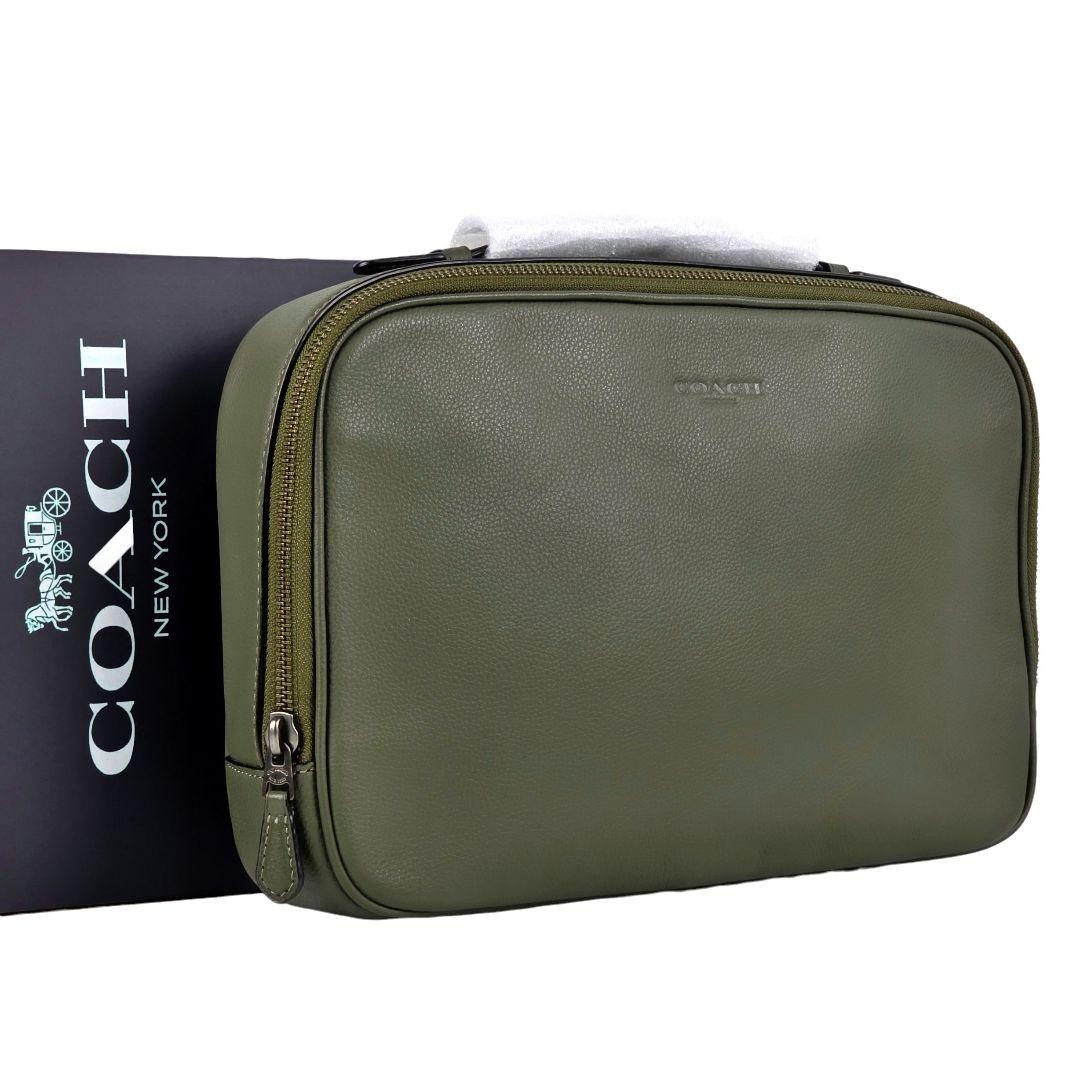 Coach Multi-Function Pouch Second Bag 100% Authen… - image 4