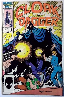 Cloak And Dagger #8 (1986) Marvel Comics 2nd Series 1st Print Comic Book