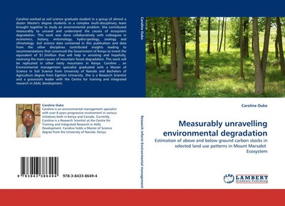 Caroline Ouko | Measurably unravelling environmental degradation | Taschenbuch