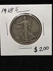 1918-S 50C Walking Liberty Half Dollar