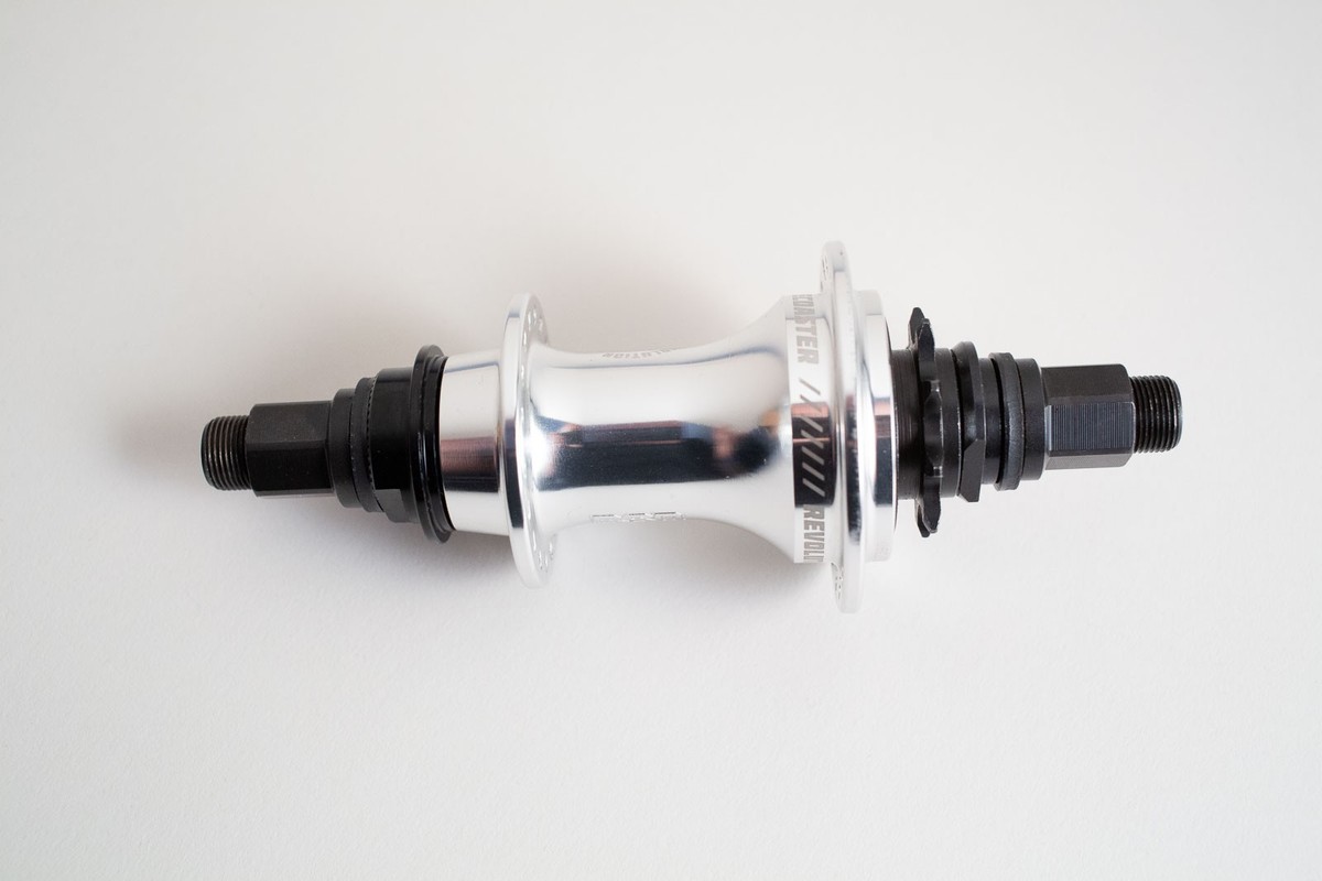 BSD Revolution Hub 14mm Axle RHD 9T Polished Planetary Freecoaster
