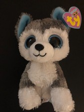 TY Beanie Boos - SLUSH the Husky Dog (6 inch) - Stuffed Toy MWMT's