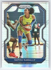 Satou Sabally - 2021 Prizm WNBA - Hyper #70 - Dallas Wings