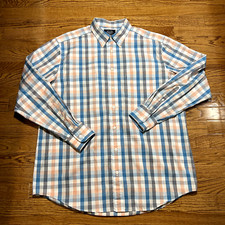 Charles Tyrwhitt Shirt Mens Large Multicolor Classic Fit Preppy Button Down Top