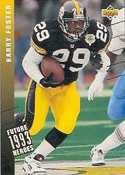 1993 Upper Deck Football "Future Heroes" Insert Cards