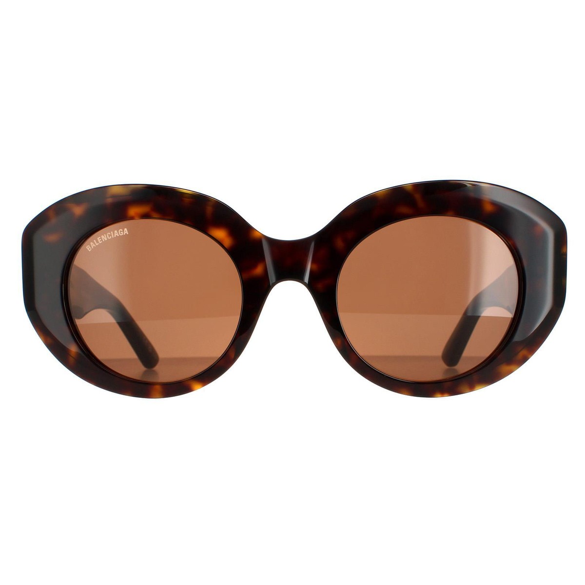 *Brand New* Brown Balenciaga sunglasses Balenciaga BB0314S Sunglasses 002 Shiny Havana - eye-oo.com main image 4
