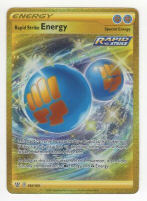 Pokemon - Rapid Strike Energy - 182/163 - Ultra rare - Battle