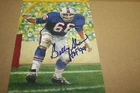 BUFFALO BILLS BILLY SHAW SIGNED GOAL LINE ART CARD HOF 1999