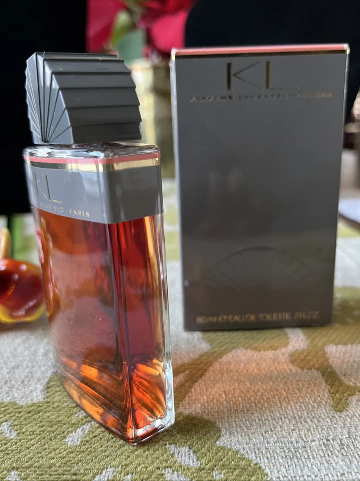 DE COLECCIÓN 1980 ORIGINAL Lagerfeld KL PARA MUJER EDT 2 OZ 60 ml Splash-NUEVO EN CAJA Foto 4 de 4
