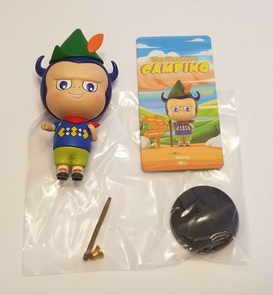 Pop Mart Labubu The Monsters Camping Series Hiking Vinyl Figure