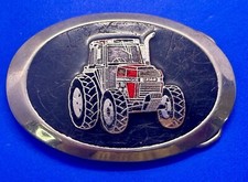 Case IH International Harvester Tractor Farming Advertising Vintage Belt Buckle