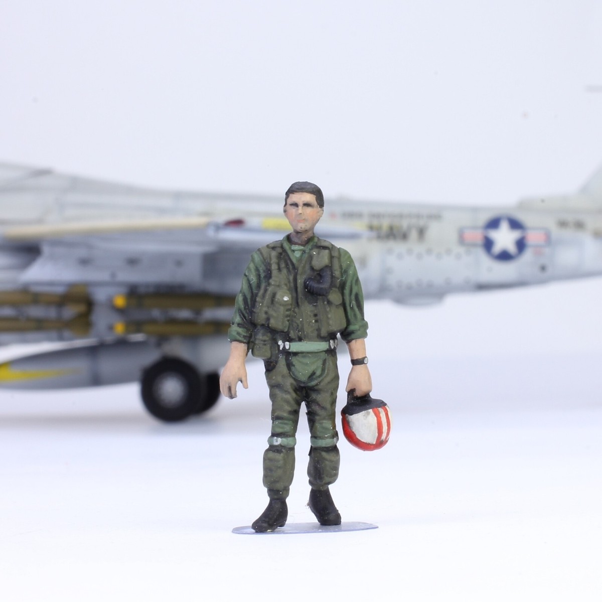 Pre-Order) Set 02 US Navy Fighter Pilots 1:48 Pro Built Model | eBay