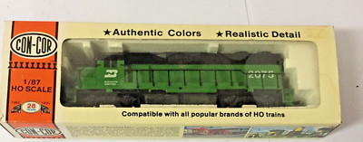 CON-COR EMD GP-38 0015-002002 Burlington Northern BN2075 USA org box Good 8.5/10