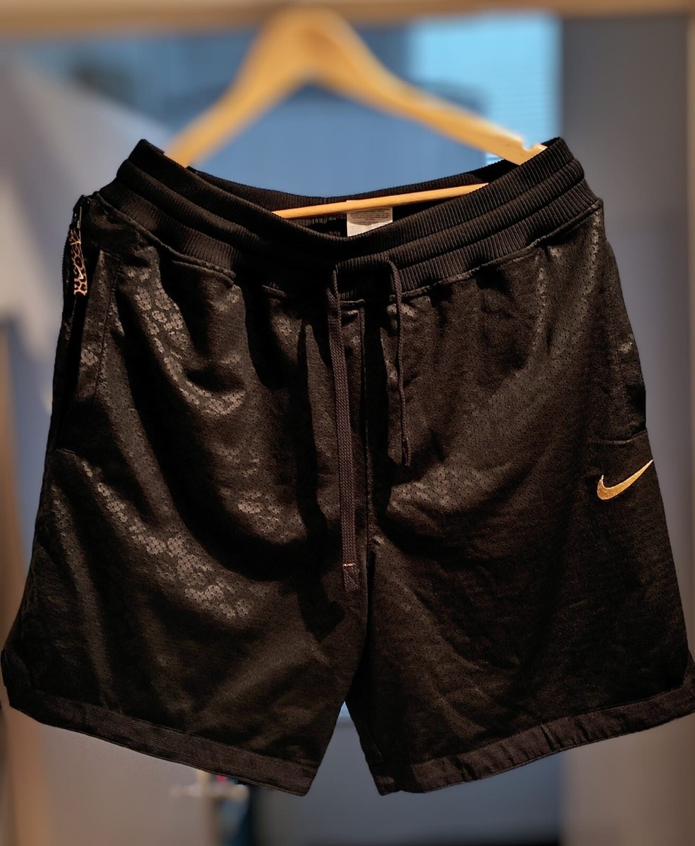 Nike Lebron James Black DNA Mesh Basketball Shorts AV9471-010
