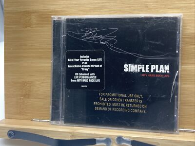 MTV Hard Rock Live by Simple Plan (CD, 2005) Promo Rare  cd12