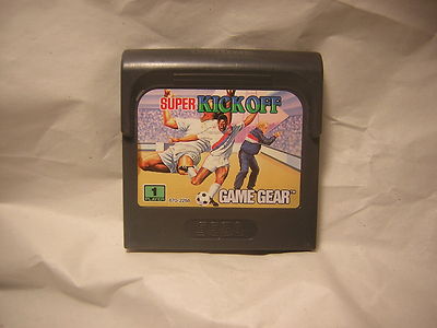 Vendeur Pro Jeu Vidéo SUPER KICK OFF - Cartouche Seule Sega Game Gear - Bon état - Jeu Video Vintage
