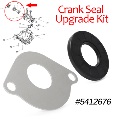 Crank Seal Upgrade Kit for Polaris Ranger 800 RZR 800 All Years Models ...