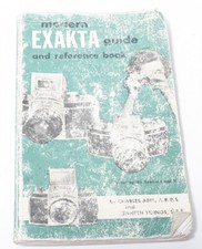 BOOK: MODERN EXAKTA GUIDE, 1954/161439