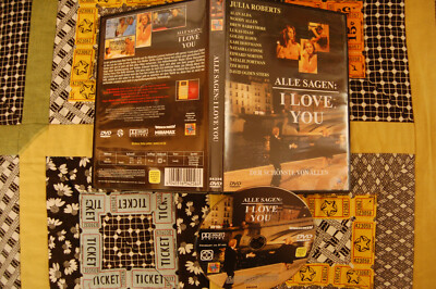 DVD - Woody Allen ALLE SAGEN: I LOVE YOU (1996) Julia Roberts, Natalie Portman