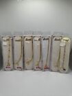 Nath Lot #4 Indian Style W/ Rhinestones 7 Piece Gold Tone Nose Ring With Chain