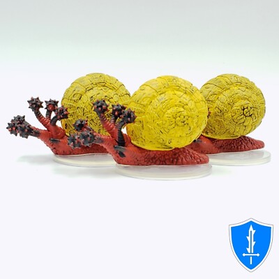 Flail Snail 1e x3 - 50th Anniversary #33 D&D Icons of the Realms