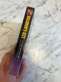 Solomon's Key for NES Nintendo Entertainment System Box only DO71424