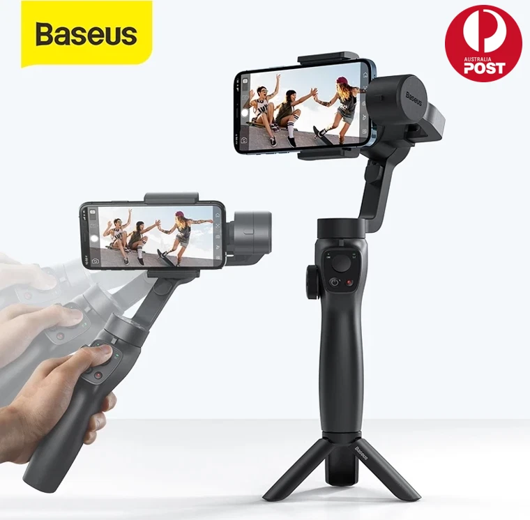 Baseus 3 Axis Handheld Gimbal Stabilizer Selfie Stick Smartphone