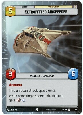 Retrofitted Airspeeder - Hyperspace - 521 - Jump to Lightspeed - SWU