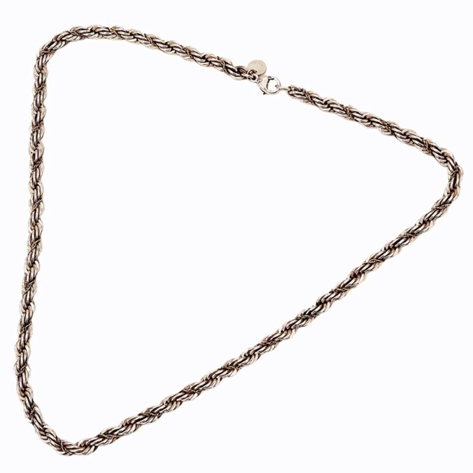 Tiffany & Co. twisted rope necklace chain 925 750 K18YG gold ...