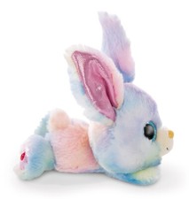 NICI GLUBSCHIS Kuscheltier Hase Rainbow Candy 15 cm liegend Kuschelhase