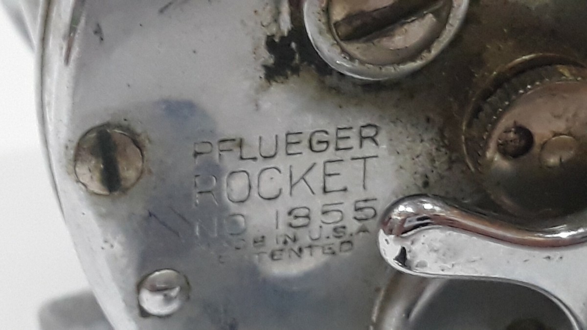 PFLUEGER 1355 ROCKET ベイトリール　オールドリール 楽天市場】ビンテージリール PFLUEGER No.1355 ROCKET タイプA