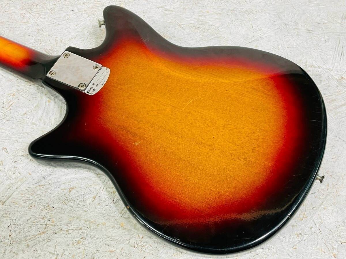 テスコBS101 1960's Teisco BS-101にオーダーメイドのベース弦！お客様の
